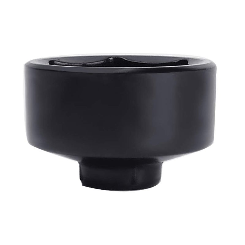 Ibetter أداة سحب فلتر الزيت Ibetter 32mm 6-نقطة، مفتاح فلتر زيت منخفض الارتفاع، أداة إزالة فلتر الزيت 3/8" لجنرال موتورز، فولكس فاجن، بونتياك شيفروليه، ساتورن، بونتياك، ساب وجميع السيارات التي تحتوي على أغطية فلتر زيت 32mm (أسود) - Image 2